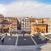 Veduta dalla scalinata di trinità dei monti - Roma (Lazio)
